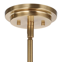 Crystal Stick Brass 8 Light Chandelier - Ornate Home