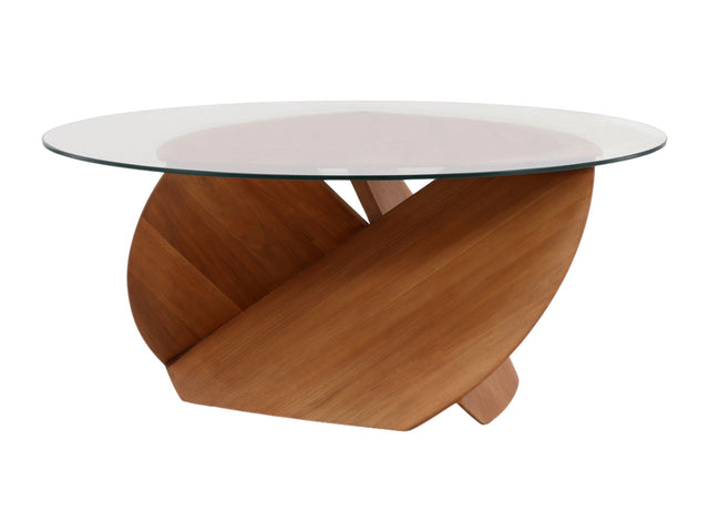 Crystelle Natural Coffee Table - Ornate Home