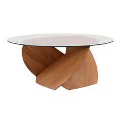Crystelle Natural Coffee Table - Ornate Home