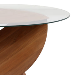 Crystelle Natural Coffee Table - Ornate Home