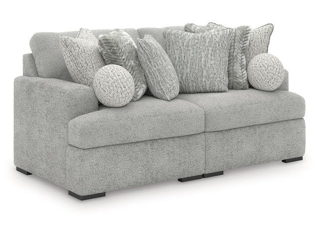 Cuddle Plush Arctic 2-Piece Sectional - Ornate Home