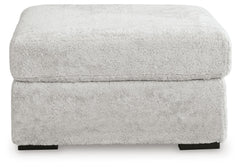 Cuddle Plush Arctic 3-Piece Sectional, Chair and Ottoman - Ornate Home