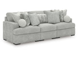 Cuddle Plush Arctic 3-Piece Sectional - Ornate Home