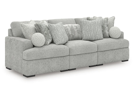 Cuddle Plush Arctic 3-Piece Sectional - Ornate Home