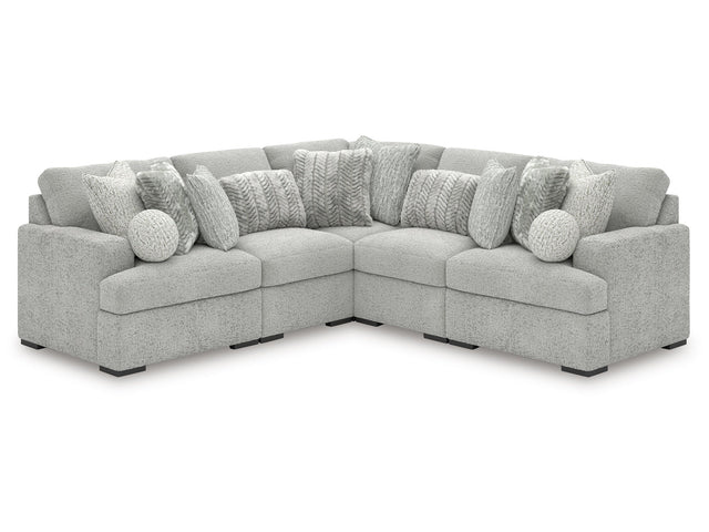 Cuddle Plush Arctic 5-Piece Sectional (Online Special Price) - Ornate Home