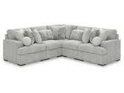 Cuddle Plush Arctic 5-Piece Sectional - Ornate Home