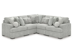 Cuddle Plush Arctic 5-Piece Sectional - Ornate Home
