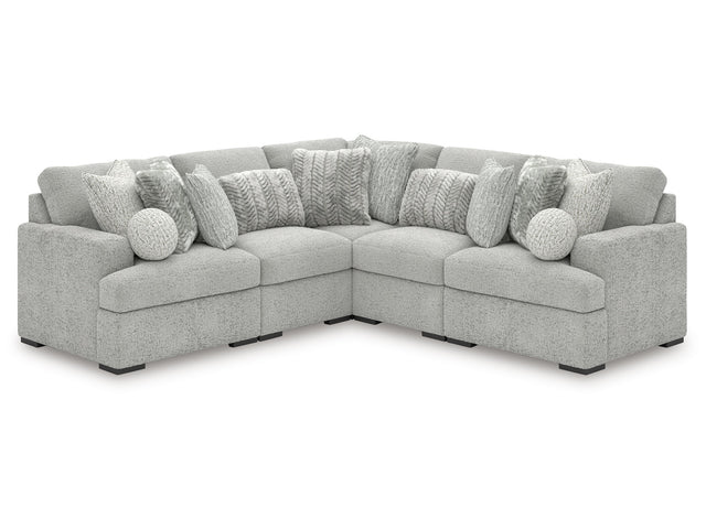 Cuddle Plush Arctic 5-Piece Sectional - Ornate Home