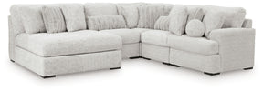 Cuddle Plush Arctic 5-Piece Sectional with Chaise (Online Special Price) - Ornate Home