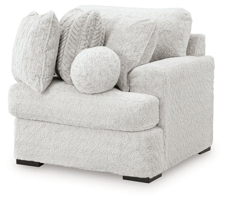 Cuddle Plush Arctic 5-Piece Sectional with Chaise - Ornate Home