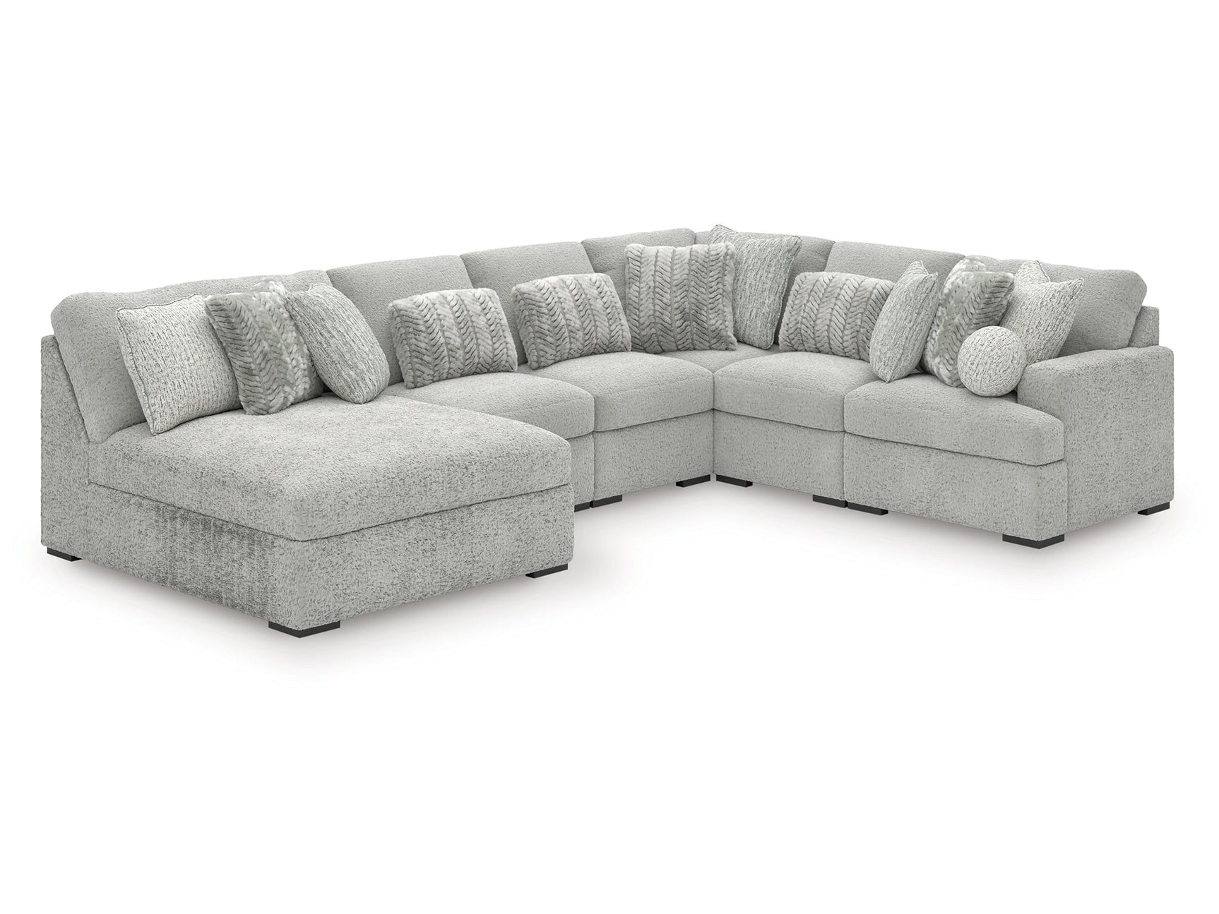 Cuddle Plush Arctic 6-Piece Sectional with Chaise (Online Special Price) - Ornate Home