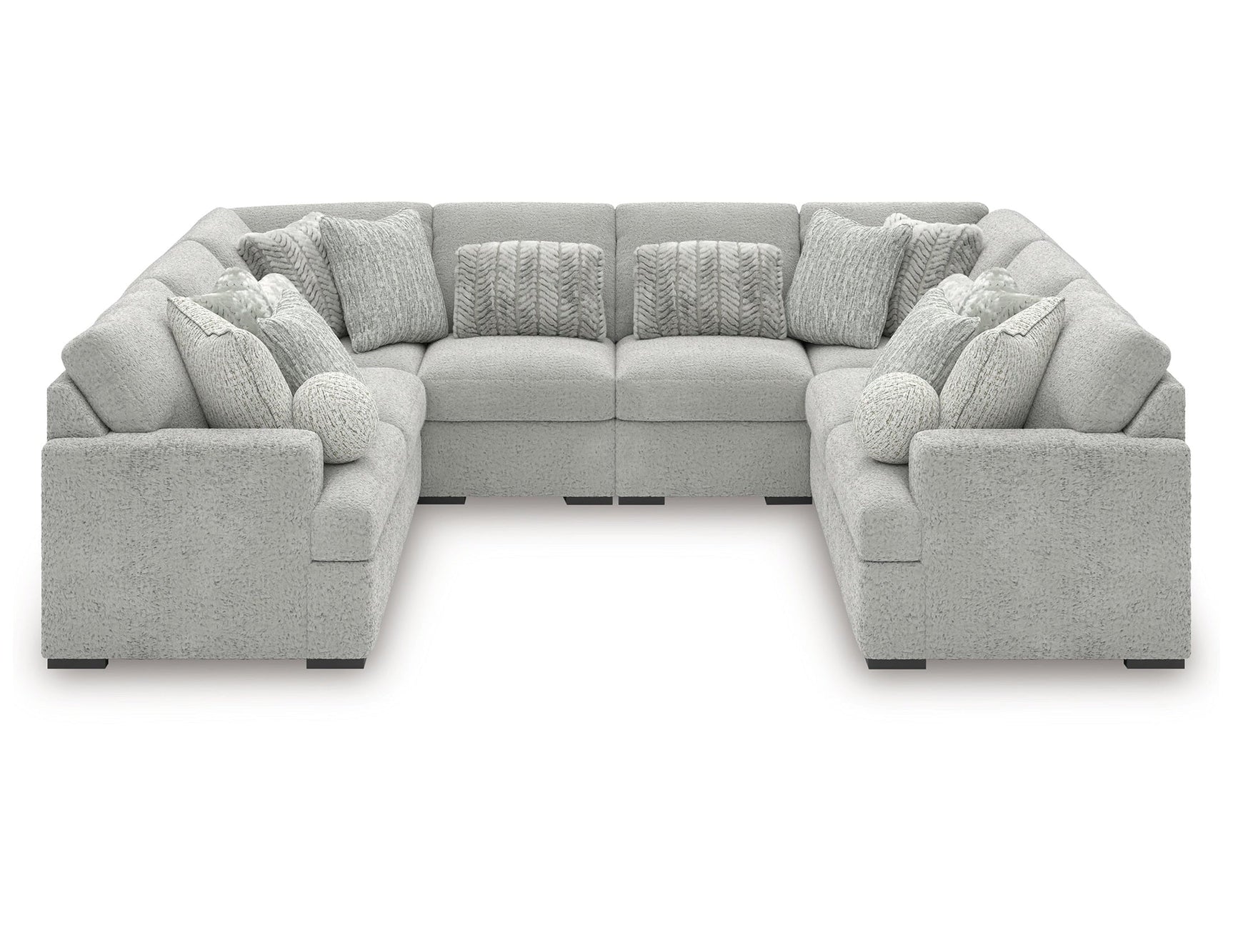 Cuddle Plush Arctic 8-Piece Sectional (Online Special Price) - Ornate Home