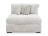 Cuddle Plush Arctic Oversized Armless Chaise - Ornate Home