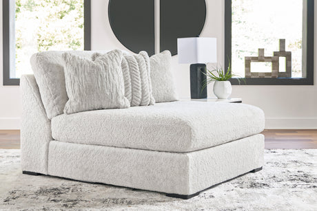 Cuddle Plush Arctic Oversized Armless Chaise - Ornate Home