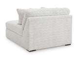Cuddle Plush Arctic Oversized Armless Chaise   PC5910615 - Ornate Home