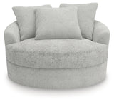 Cuddle Plush Arctic Oversized Swivel Accent Chair (Online Special Price) - Ornate Home