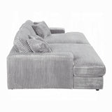 Cuddler Light Gray Mega Double Chaise Lounger - Ornate Home
