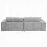 Cuddler Light Gray Mega Double Chaise Lounger - Ornate Home