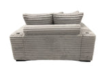 Cocoon Gray Mega Chaise Lounge w/ Dual Cupholders & USB Ports - Ornate Home