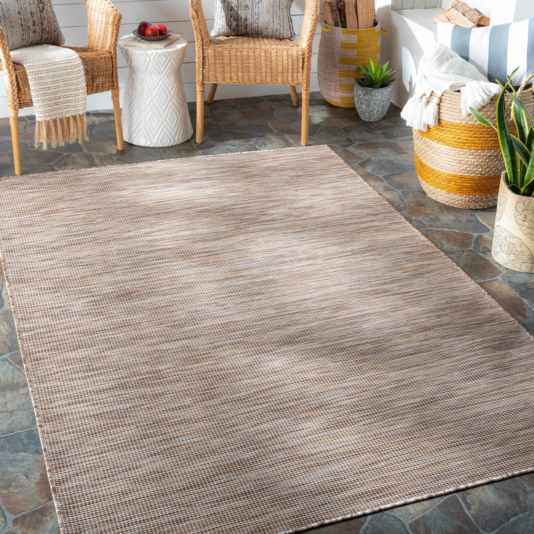 Cudworth Flatweave Outdoor Area Carpet - Clearance - Ornate Home