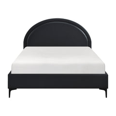 Cuero Charcoal Full Platform Bed - Ornate Home