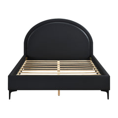 Cuero Charcoal Full Platform Bed - Ornate Home
