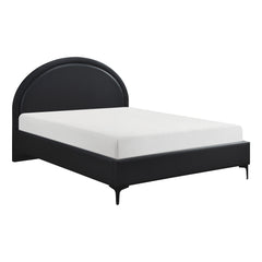 Cuero Charcoal Full Platform Bed - Ornate Home