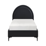 Cuero Charcoal Twin Platform Bed - Ornate Home