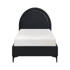 Cuero Charcoal Twin Platform Bed - Ornate Home