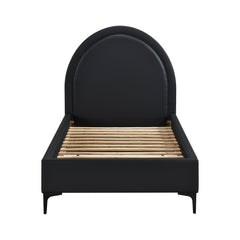 Cuero Charcoal Twin Platform Bed - Ornate Home