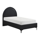 Cuero Charcoal Twin Platform Bed - Ornate Home