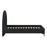 Cuero Charcoal Twin Platform Bed - Ornate Home