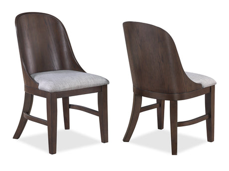 Cullen Espresso Dining Chair (Set of 2) - Ornate Home