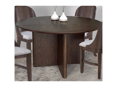 Cullen Espresso Round Dining Table - Ornate Home
