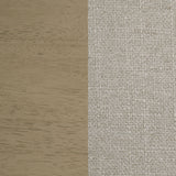 Cullen Natural Oak/Wheat Dining Side Chair Upholstered Seat (Set of 2) - Ornate Home
