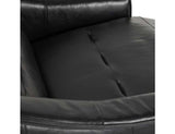 Cullman Black Leather Power Recliner Accent Chair - Ornate Home