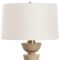 Cullum Brown Geometric Table Lamp - Ornate Home