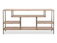 Cullum Tan Console - Ornate Home