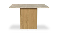 Culver Grey Marble Dining Table Silk - Ornate Home