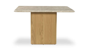 Culver Grey Marble Dining Table Silk - Ornate Home