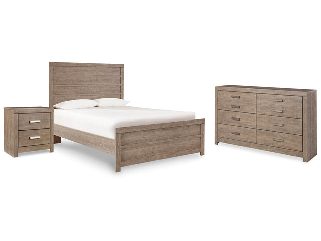 Culverbach Full Panel Bedroom Set with Dresser and Nightstand - Ornate Home