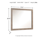 Culverbach Gray Bedroom Mirror (Online Special Price) - Ornate Home