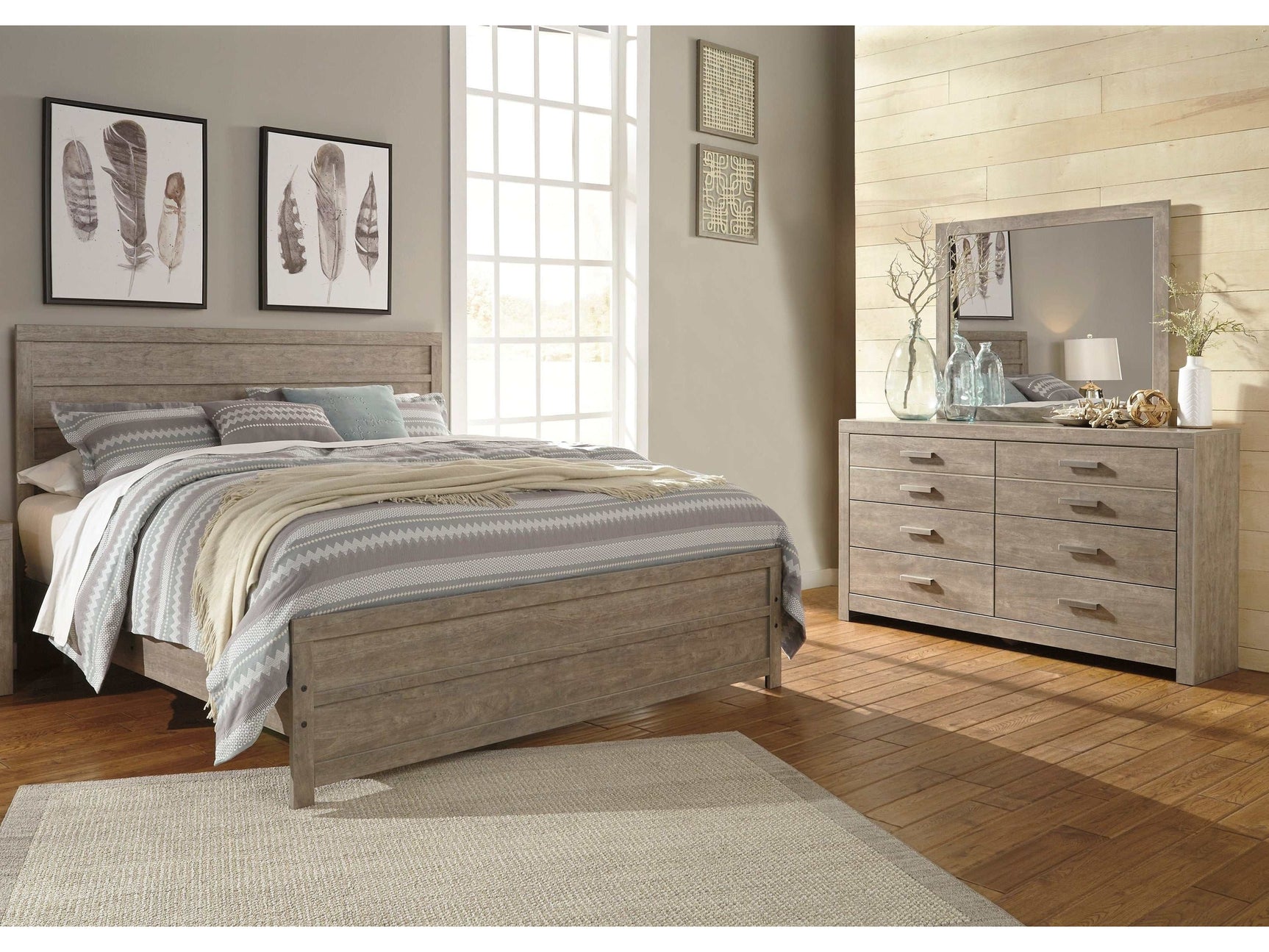 Culverbach Gray Bedroom Sets / 3pc (Online Special Price) - Ornate Home