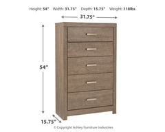 Culverbach Gray Chest of Drawers - Ornate Home