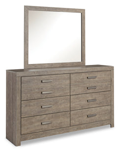 Culverbach Gray Full Panel Bed, Dresser and Mirror - Ornate Home