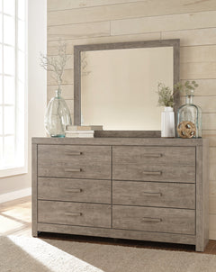 Culverbach Gray Full Panel Bed, Dresser and Mirror - Ornate Home