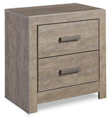 Culverbach Gray Full Panel Bedroom Set with Chest of Drawers and Nightstand (Online Special Price) - Ornate Home