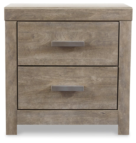 Culverbach Gray Full Panel Bedroom Set with Dresser, Chest and Nightstand - Ornate Home