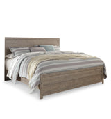 Culverbach Gray King Panel Bed, Dresser and Mirror - Ornate Home