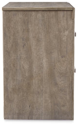Culverbach Gray King Panel Bedroom Set with Dresser, Mirror, Chest and Nightstand (Online Special Price) - Ornate Home